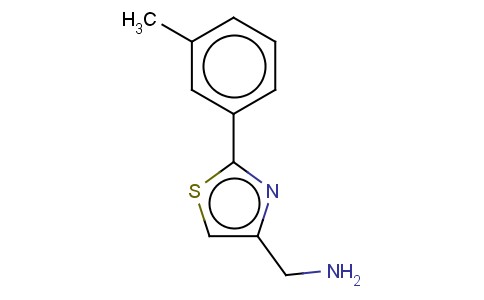 [2-(3-METHYLPHENYL)-1,3-THIAZOL-4-YL]METHYLAMINE